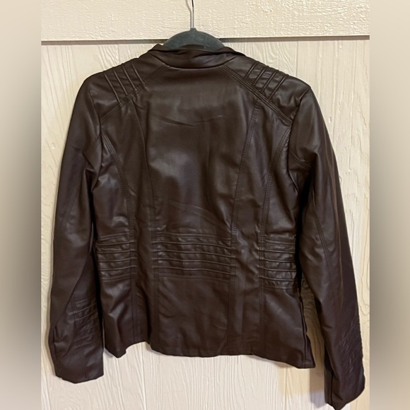 Faux Leather Jacket - Picture 3 of 6
